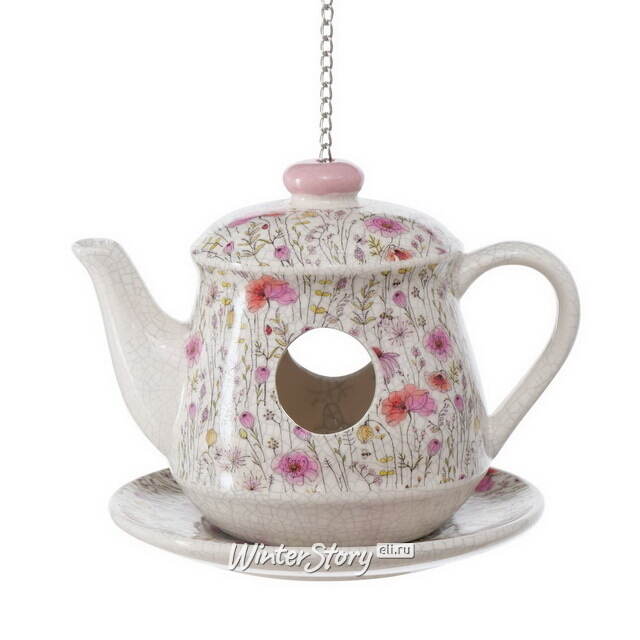 Декоративный домик для птиц Konstanca: La Floler 18 см, керамика Boltze