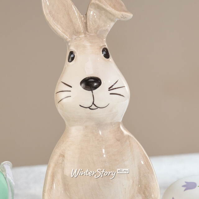 Декоративная статуэтка Кролик Уоллер - Милый ушастик 16 см Boltze