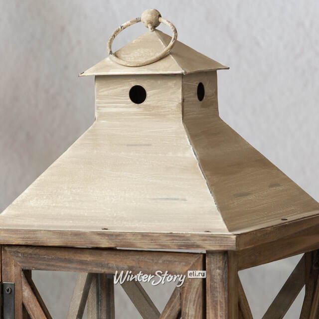 Набор декоративных подсвечников-фонарей Энрико 32-48 см, 2 шт Boltze