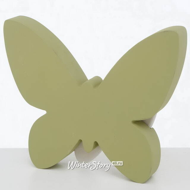 Декоративная фигурка Бабочка Аделия 18 см зеленая Boltze (Больтце)