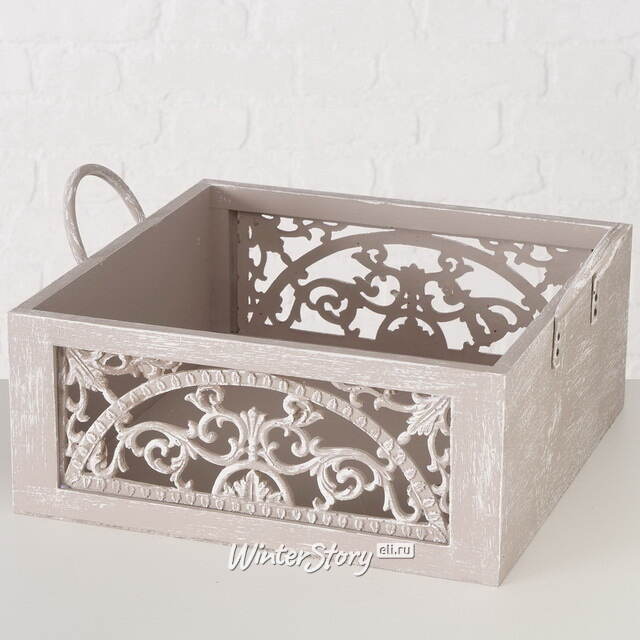 Набор коробок для хранения Мильтеро 24-32 см, 3 шт, уцененный Boltze