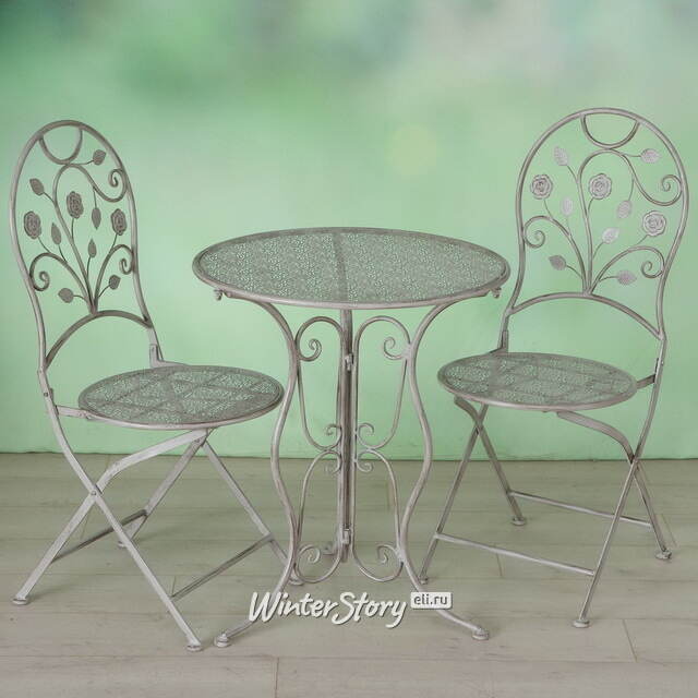 Комплект садовой мебели Rosee: 1 стол + 2 стула Boltze