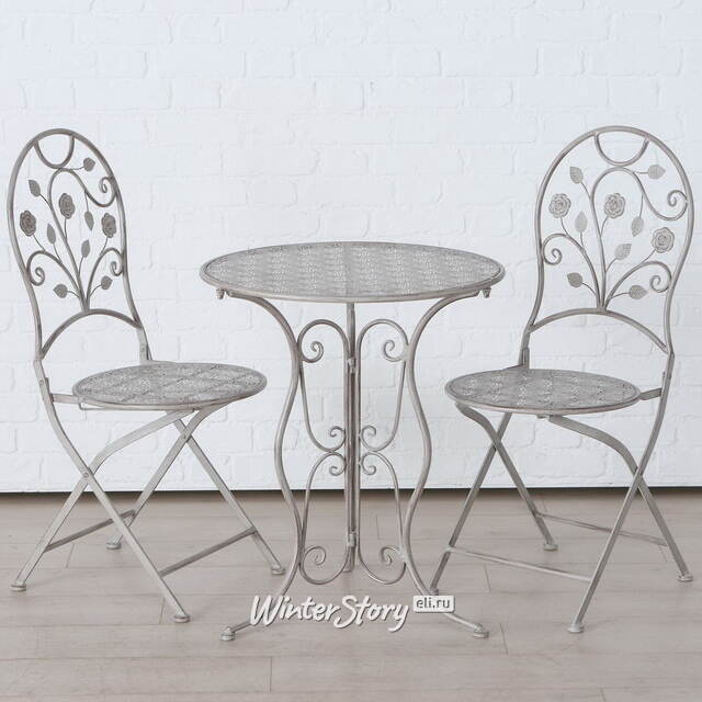 Комплект садовой мебели Rosee: 1 стол + 2 стула Boltze