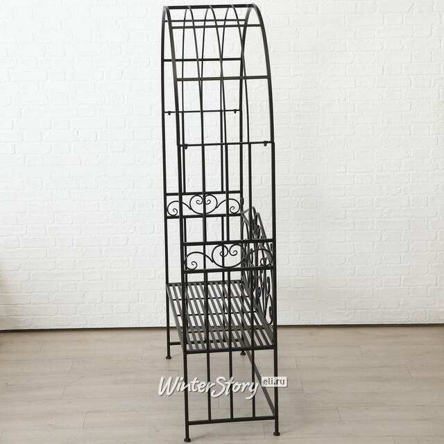 Садовая скамейка с аркой Maddison 205*125*46 см Boltze