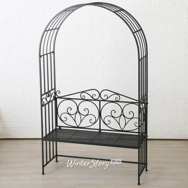 Садовая скамейка с аркой Maddison 205*125*46 см Boltze