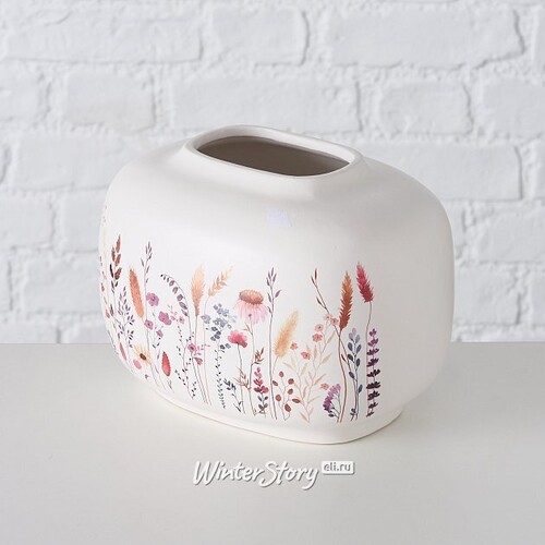 Керамическая ваза Albedo Cornelia 20 см Boltze