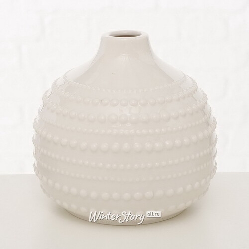 Набор фарфоровых ваз Cantarilla la Cruz 10-20 см белый, 3 шт Boltze