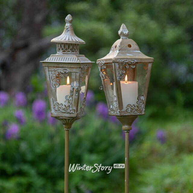 Садовый фонарь-подсвечник Анкона 130 см, штекер Boltze