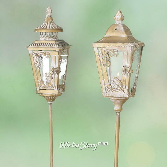 Садовый фонарь-подсвечник Анкона 130 см, штекер Boltze