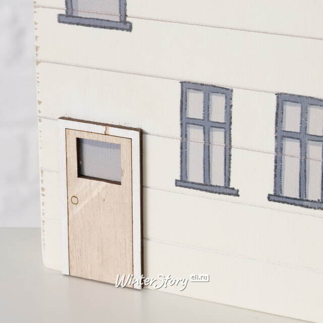 Набор декоративных домиков Бергстром 15-23 см, 6 шт Boltze