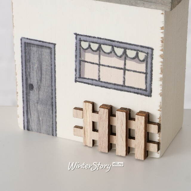 Набор декоративных домиков Бергстром 15-23 см, 6 шт Boltze