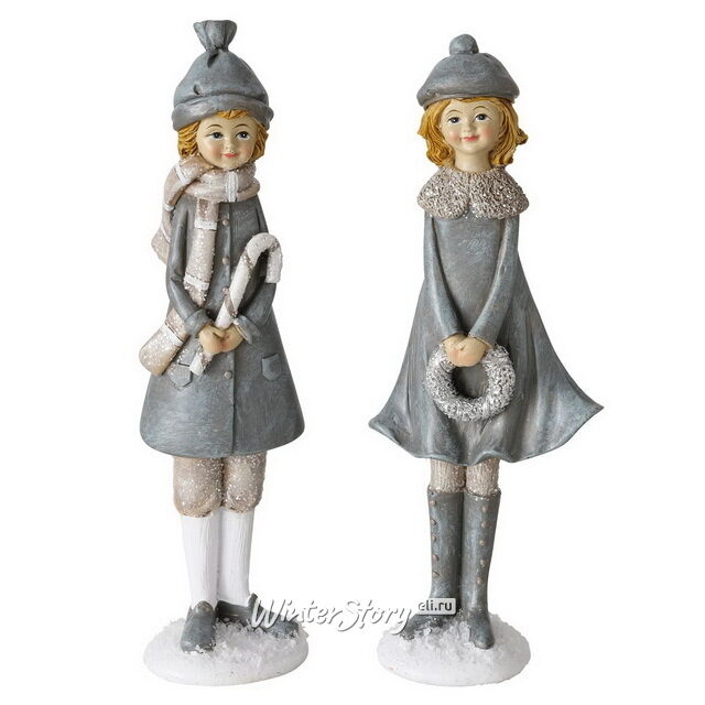 Декоративная фигурка Девочка Андреа - Канун Рождества 20 см Boltze