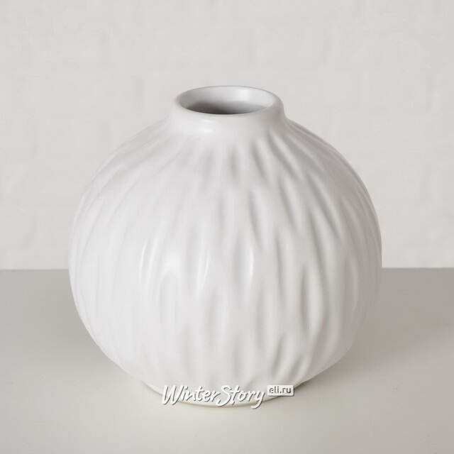 Фарфоровая ваза Masconni Blanco 10 см Boltze