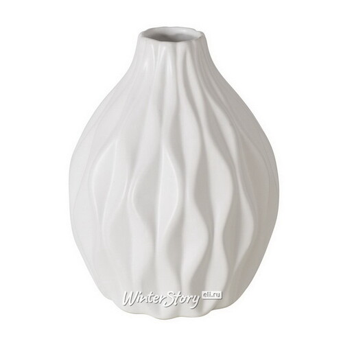 Фарфоровая ваза Masconni Blanco 16 см Boltze