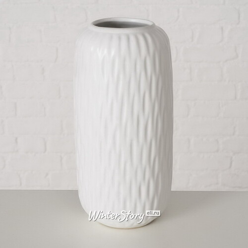 Фарфоровая ваза Masconni Blanco 20 см Boltze