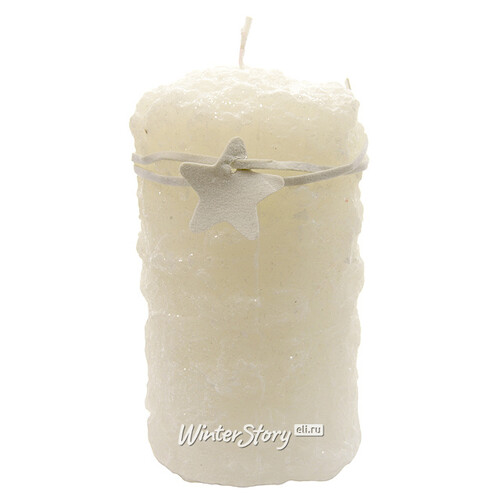 Декоративная свеча Снежок, 70*68 мм Kaemingk