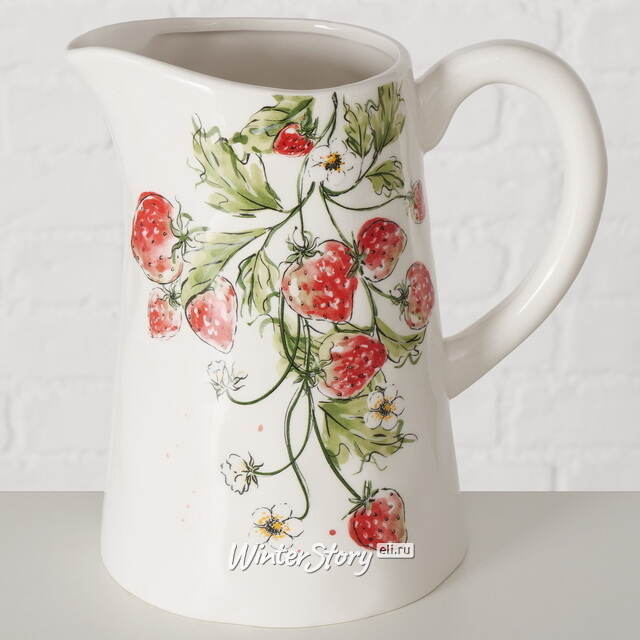 Керамический кувшин Sweet Strawberries 22 см Boltze