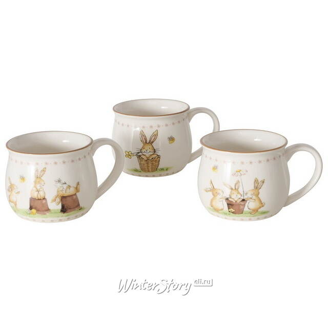 Фарфоровая кружка Happy Bunny Joe 180 мл Boltze