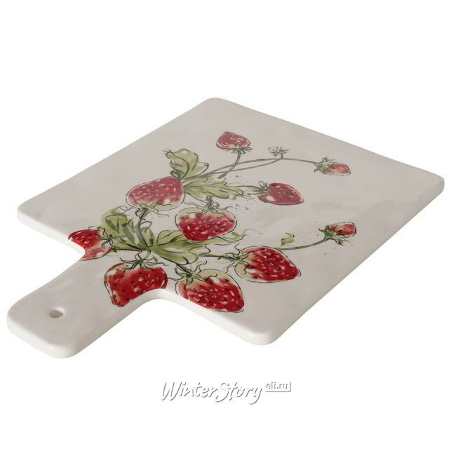 Доска для подачи Sweet Strawberries 34*24 см Boltze