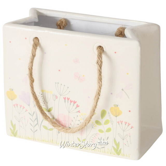 Керамическое кашпо Фловерис 14*11 см Boltze (Больтце)