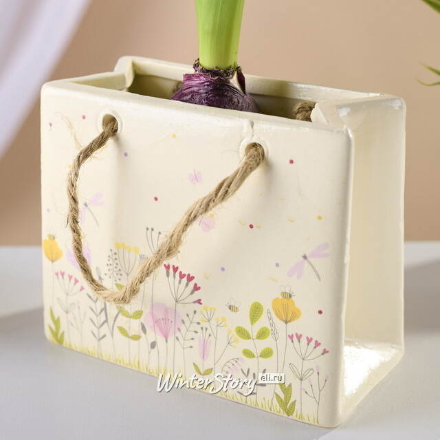 Керамическое кашпо Фловерис 14*11 см Boltze (Больтце)