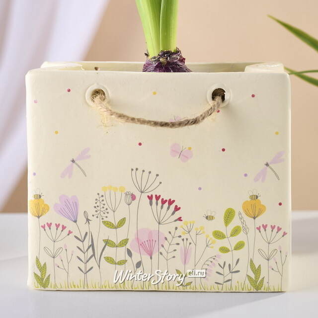 Керамическое кашпо Фловерис 14*11 см Boltze (Больтце)