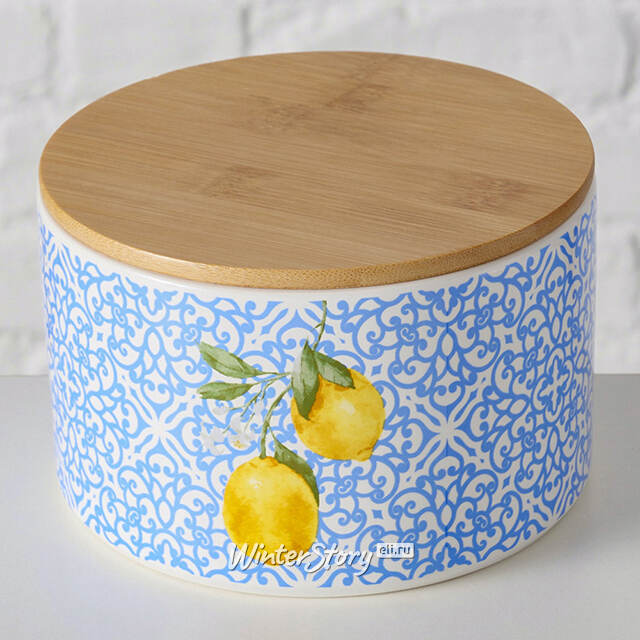 Набор банок для хранения Capri Lemony 13*9 см, 16*10 см, 2 шт Boltze