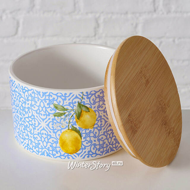 Набор банок для хранения Capri Lemony 13*9 см, 16*10 см, 2 шт Boltze