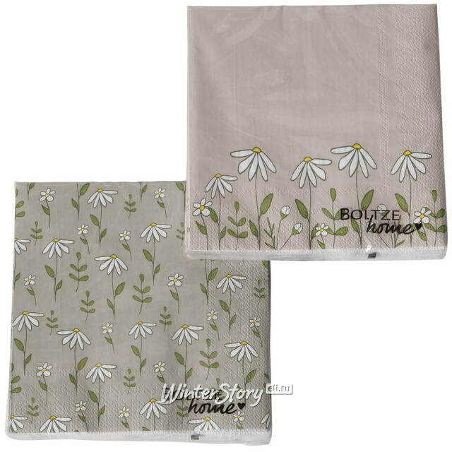 Бумажные салфетки Camilla Selby 17*17 см, 20 шт Boltze