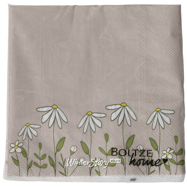 Бумажные салфетки Camilla Selby 17*17 см, 20 шт Boltze