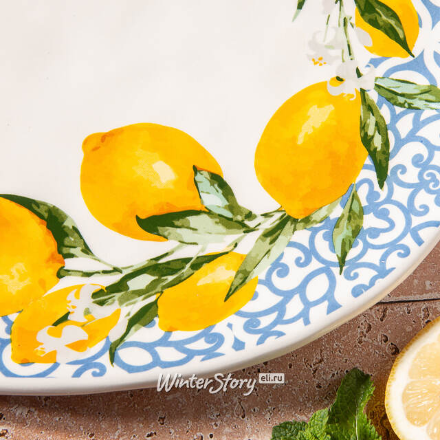 Сервировочное блюдо Capri Lemony 39*31 см Boltze (Больтце)