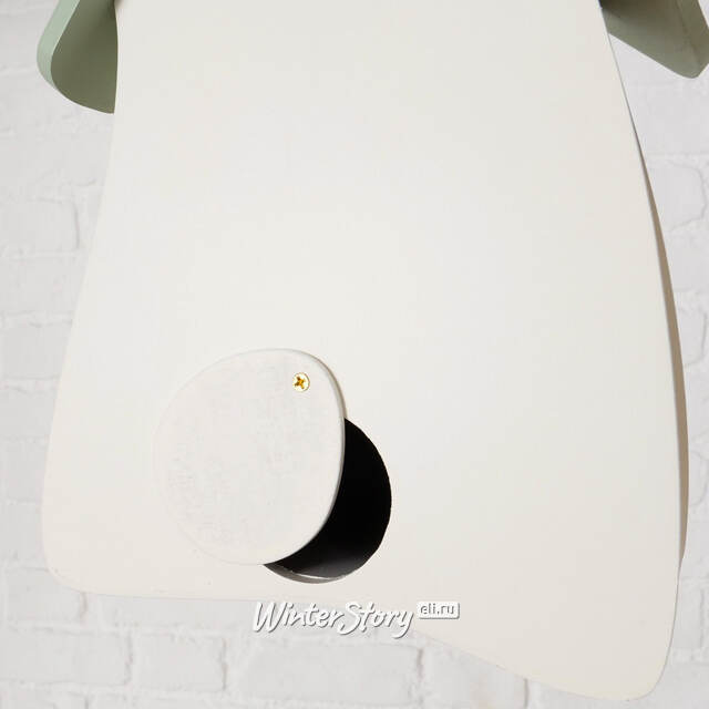 Садовое украшение Скворечник Фловерис 22 см зеленый Boltze