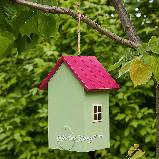 Садовое украшение Скворечник Primula 22 см оливковый Boltze