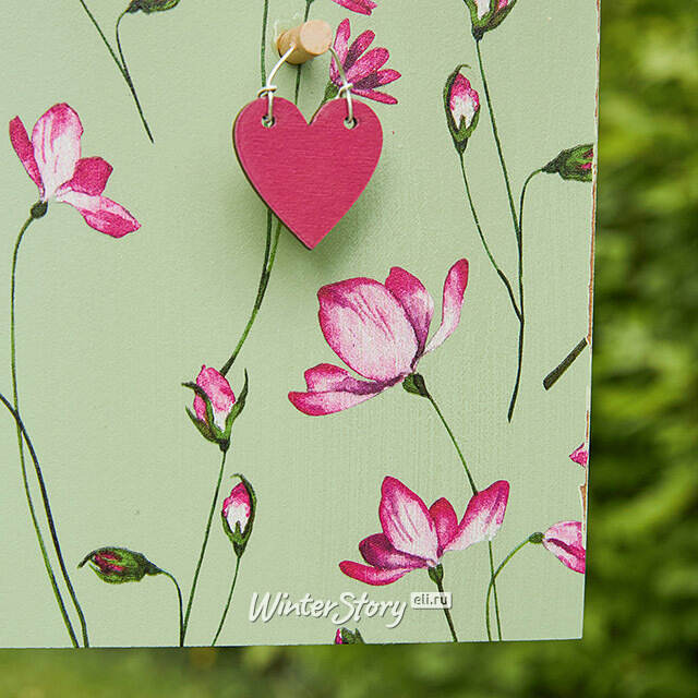 Садовое украшение Скворечник Primula 22 см оливковый Boltze