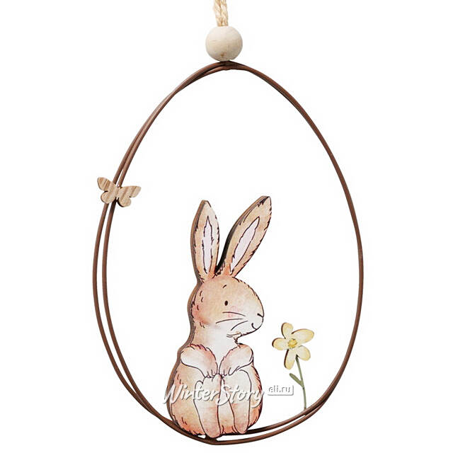 Набор подвесных украшений Happy Bunny Joe 12 см, 3 шт Boltze