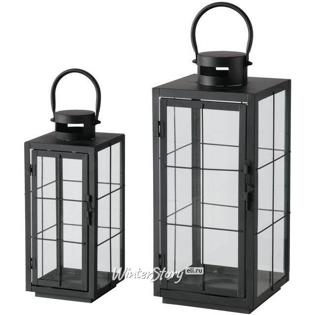 Набор подсвечников-фонарей Реддитч 30-40 см, 2 шт Boltze