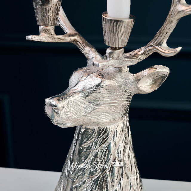 Подсвечник-канделябр Олень Уондер 40 см Boltze
