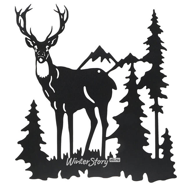 Декоративное панно Олень Доннер 31*28 см Boltze