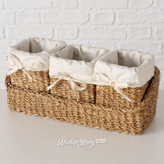 Набор корзин для хранения Sharon 39 см, 3 шт Boltze