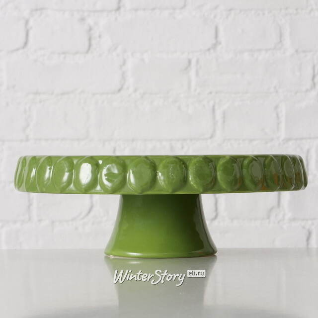 Керамическая тортовница Lime - Brentonico 25 см Boltze