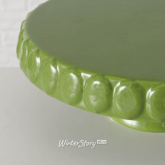 Керамическая тортовница Lime - Brentonico 25 см Boltze