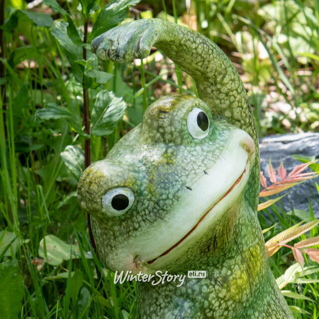 Декоративная фигурка для сада Frog Yogi 35 см Boltze