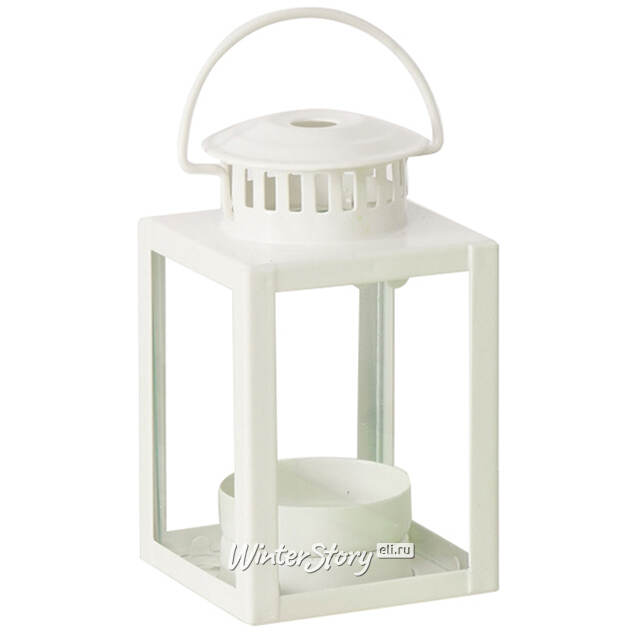 Подсвечник-фонарь Winkley 10 см белый Boltze
