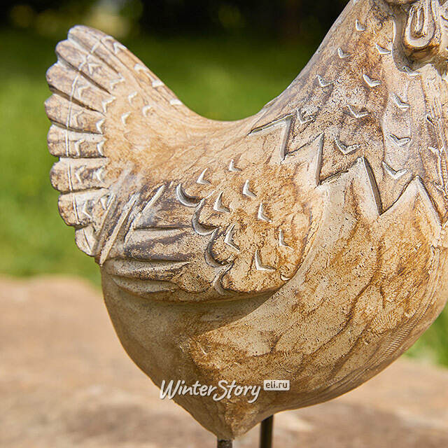 Набор декоративных фигур Asolo: Петушок и Курочка 19 см, 2 шт Boltze