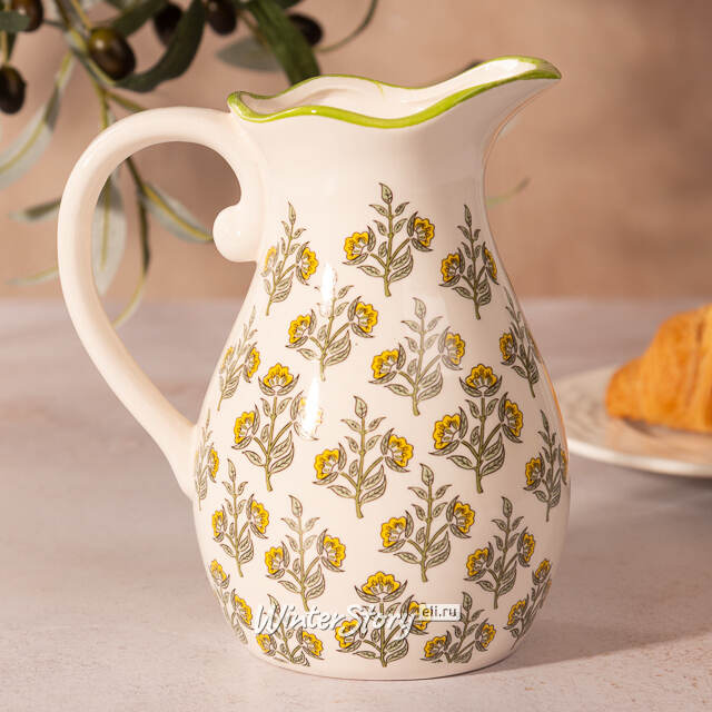 Керамический кувшин Fiorella 18 см Boltze