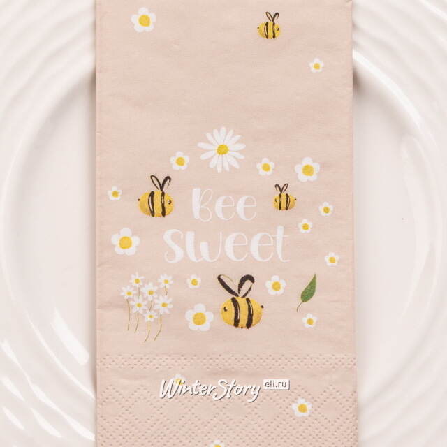 Бумажные салфетки Honey: Bee 17*8 см, 16 шт Boltze (Больтце)