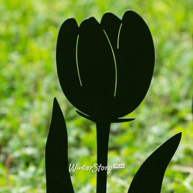 Набор садовых штекеров Binasco - Тюльпаны 30 см, 4 шт Boltze