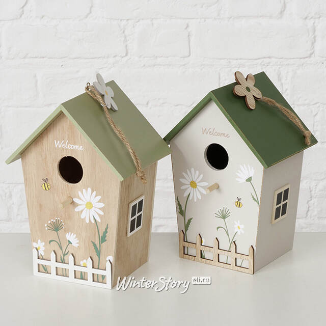 Садовое украшение Honey: Camomile and Bee 21 см серый Boltze