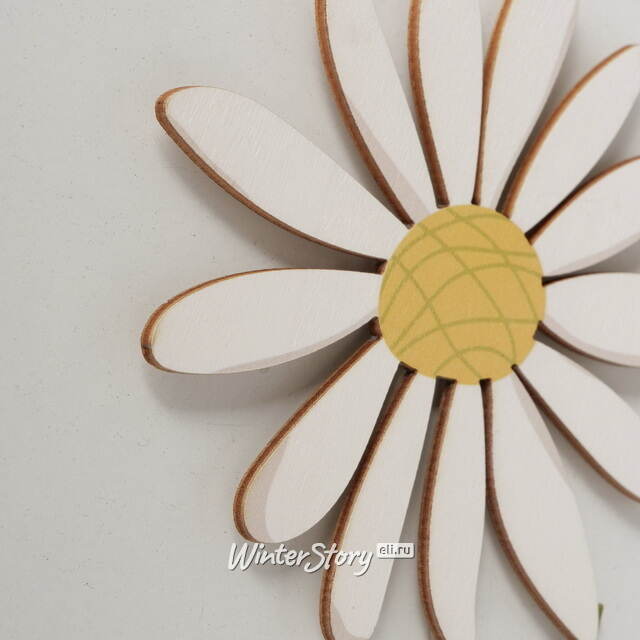 Декоративное панно Honey: Camomile and Bee 30 см Boltze