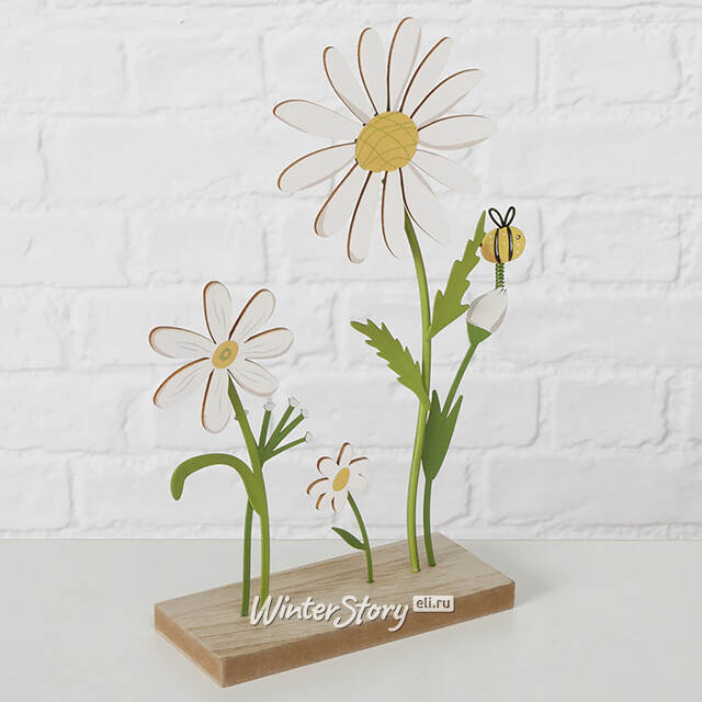 Декоративная фигура Honey: Camomile and Bee 25 см Boltze